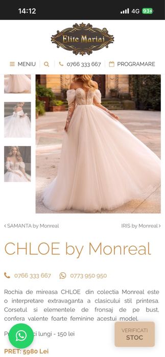 Rochie de mireasa