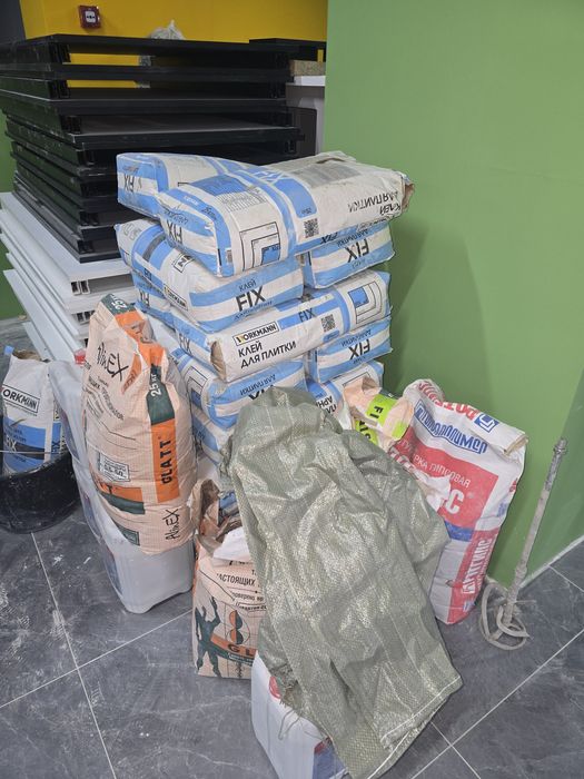 Клей для плитки 12 мешков