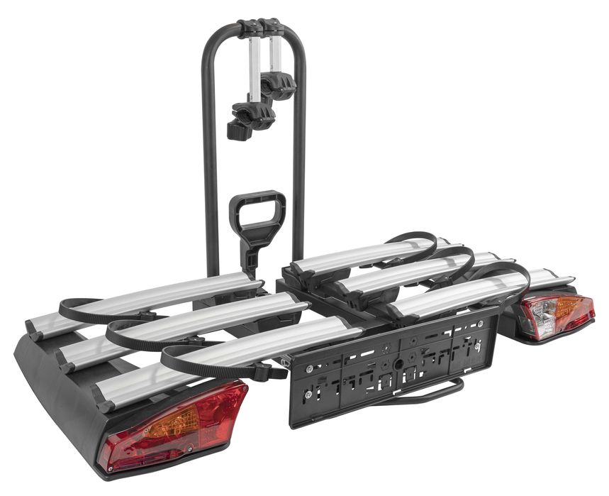 Suport biciclete pe carlig pliabil Menabo Antares Plus, 3 biciclet