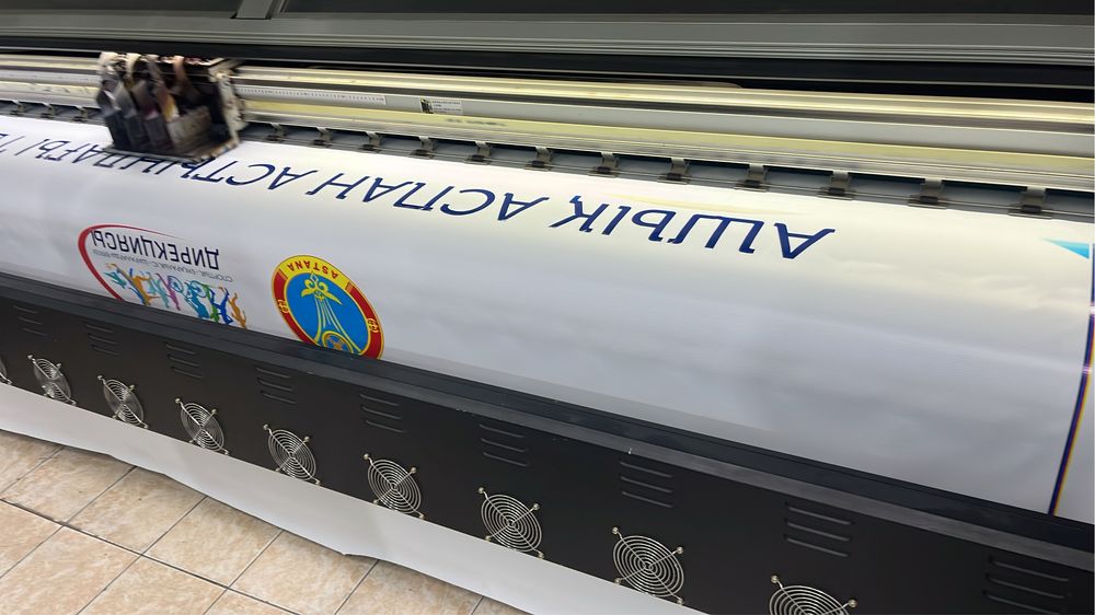 Широкоформатная печать баннера ,пленки, холсты,вывески