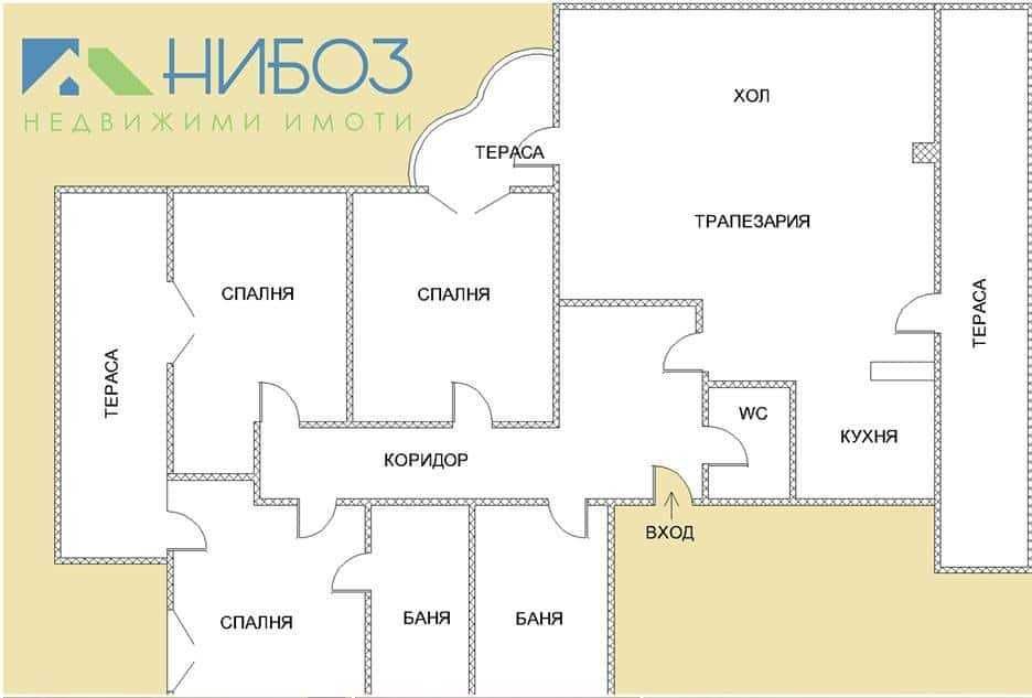 Продава се Четиристаен апартамент в Стара Загора, Аязмото - 178 кв.м за 838 €/кв.м - Снимка #8