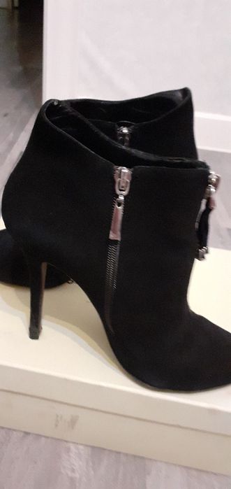 Ботильоны замша, весна-осень