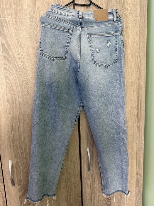 Дамски дънки Mom fit H&M