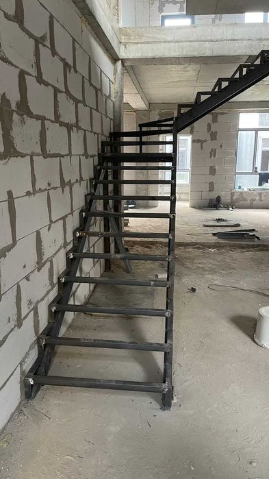 Сварной Лестничный Каркас - изготовление.