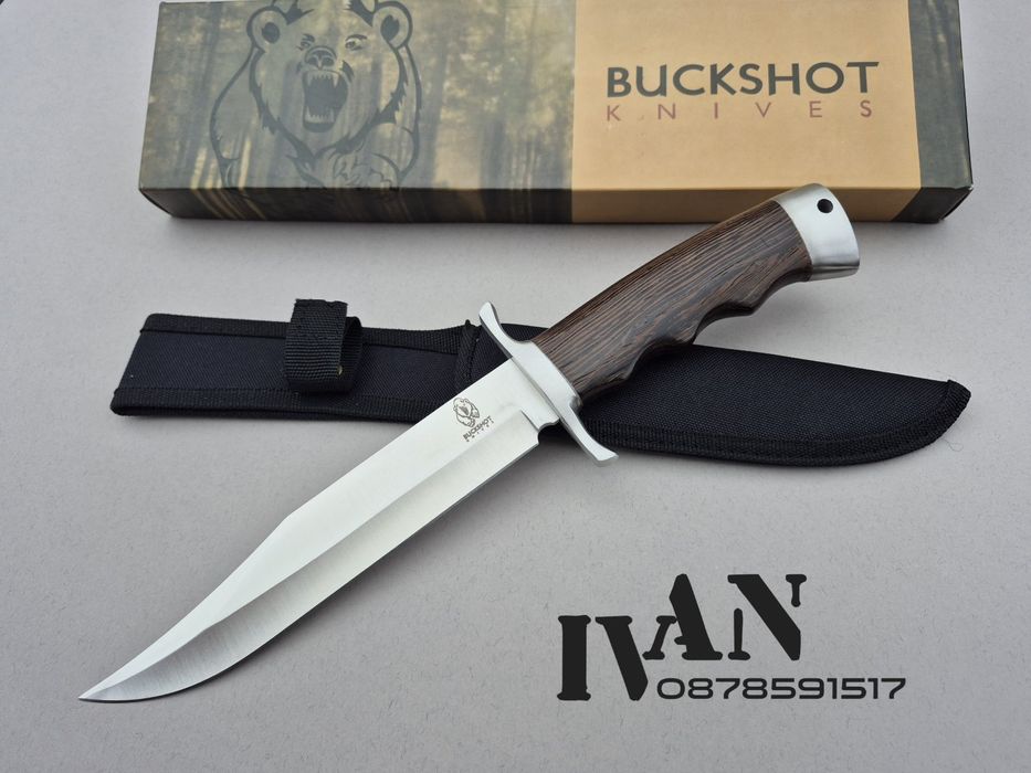 Ловен нож BUCKSHOT с кания от текстил