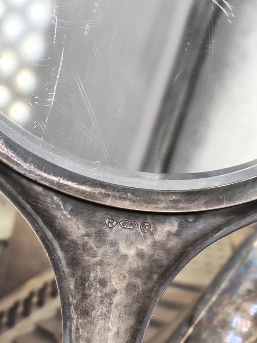 GERO 90GERO 90, Антикварен дълбоко посребрен комплект арт деко