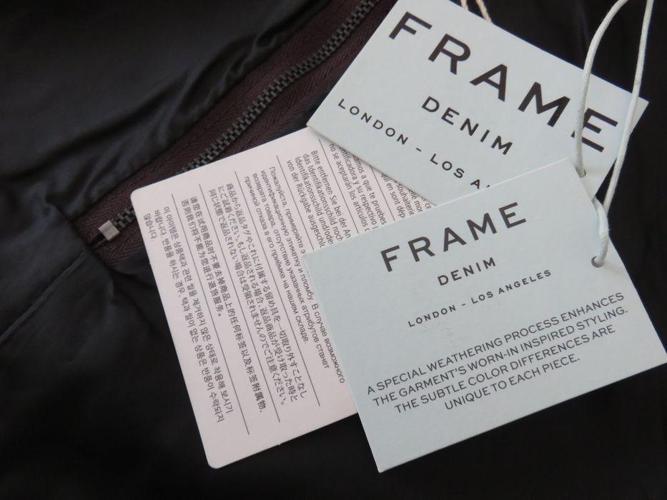 Къса велурена пола Frame, M - L, нова