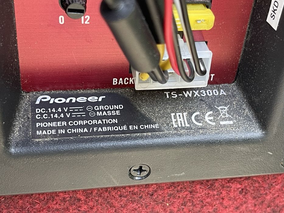 Pioneer TS-WX300A 30см