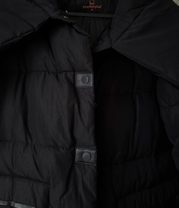 Пальто зимнее длинное куртка с капюшоном