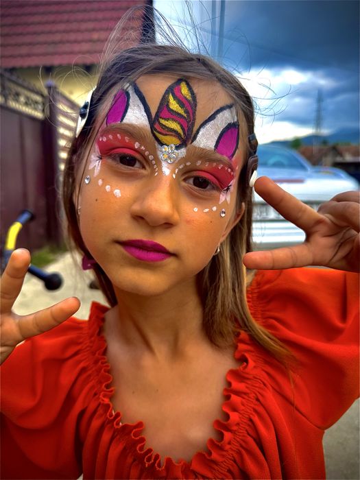 Pictura pe fața pentru copilasi