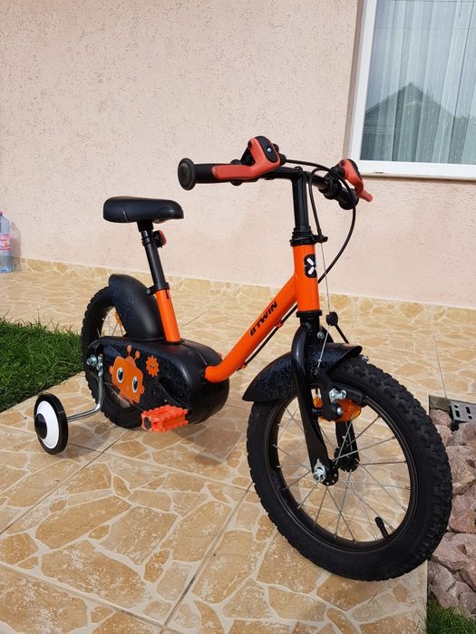 Bicicletă copii B'Twin Robot 14 inch (3-5 ani) - Stare excelentă