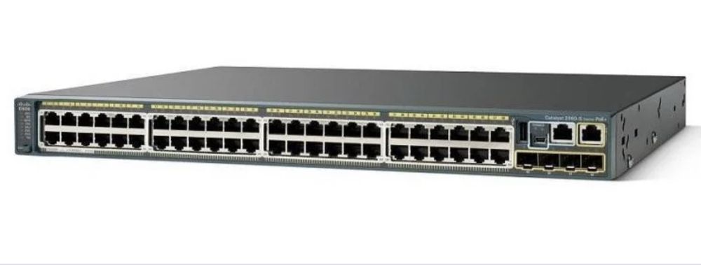 Cisco 3750x 48P. PoE+ 10G