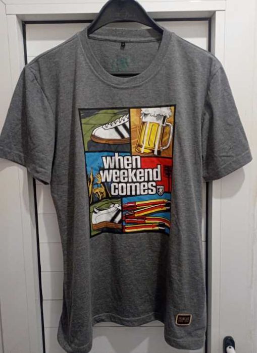 Оригинална тениска PGWear - When weekend comes