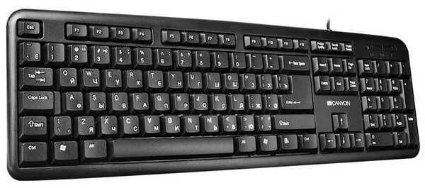 Клавиатура Canyon Slim CNE-CKEY01-RU