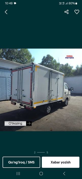 JAC X200 Furgon, Kiya bongo, Changan,Hyunday, shineraylardan kuchli