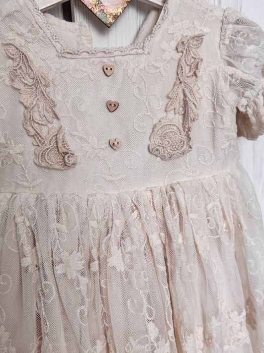 Rochita eleganta bebe 3-6 luni