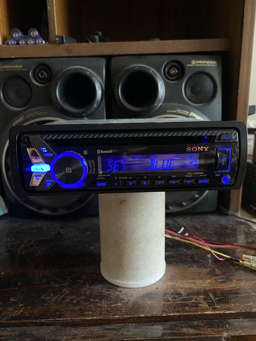 SONY MEX-N5000BT - МОЩЕН 4X55W - ЦВЕТОВЕ - Bluetooth, USB, CD  mp3 плеър за кола сд авто радио