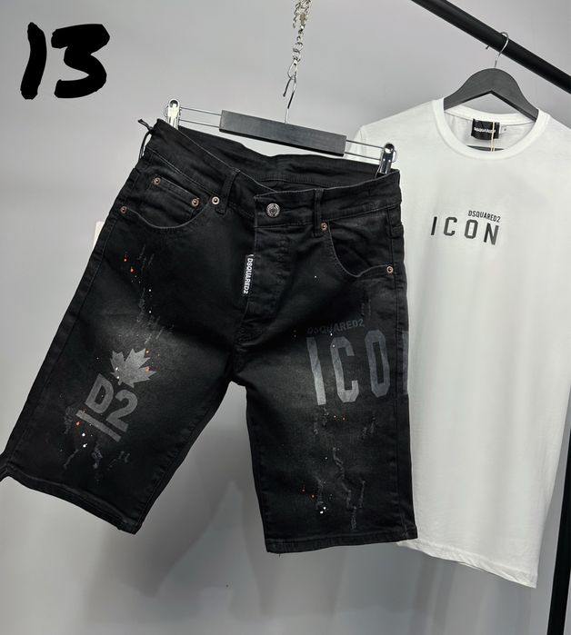Dsquared  брутални мъжки къси  дънки