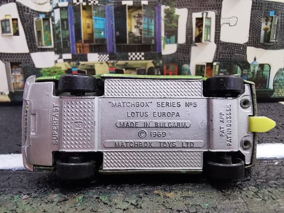 Мачбокс България "Лотус" No 5, Matchbox Lotus Europa - made in Bulgari