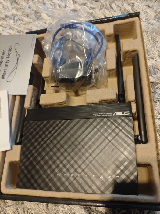 Router Wireless ASUS RT-AC1200G+ Dual-Band Gigabit