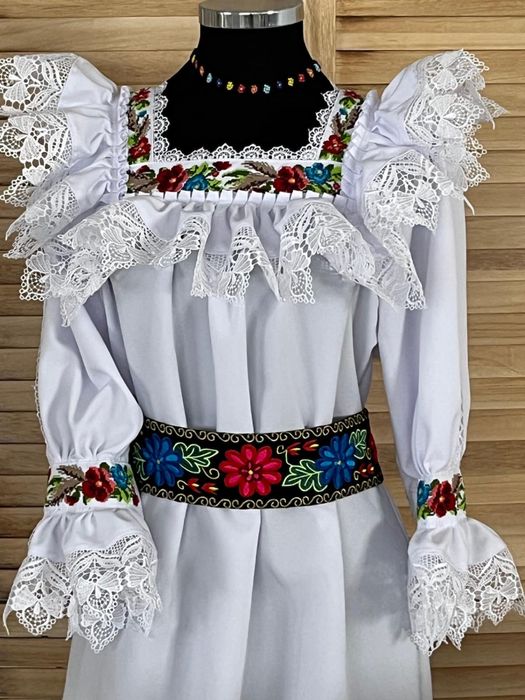 Camasa traditioanala de Maramures cu brau pentru femei