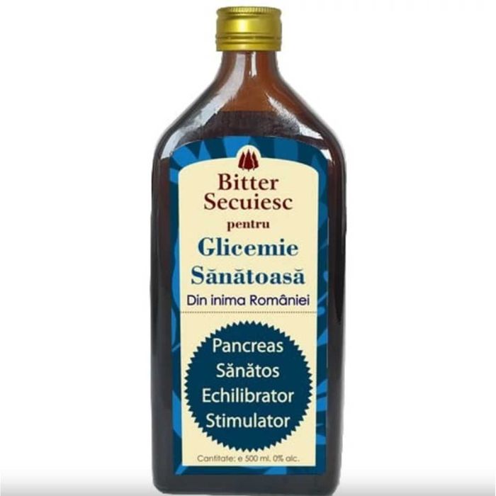 Bitter pentru Glicemia Sănătoasă 500ml