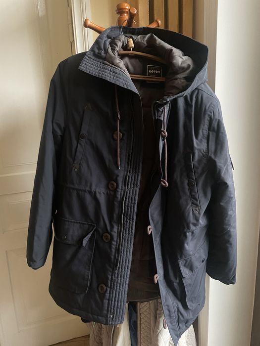 Зимняя куртка б/у очень теплая