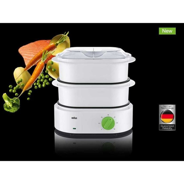 Пароварка Braun FS 3000WH белая