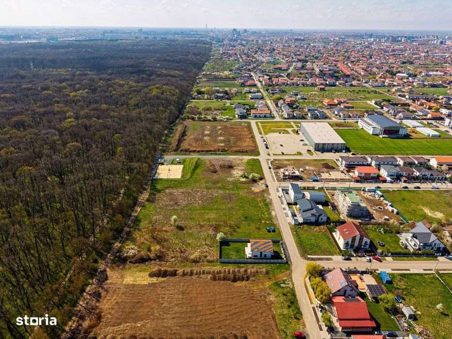 Teren construibil Dumbravita | langa Padurea Verde | Comision 0%