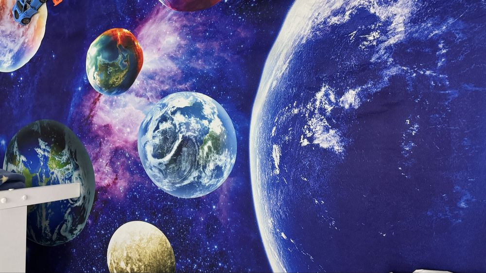 Ковер на детский космонавт