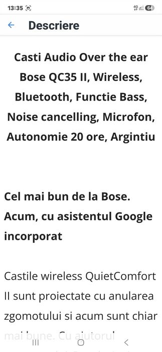 Vând căști bosse