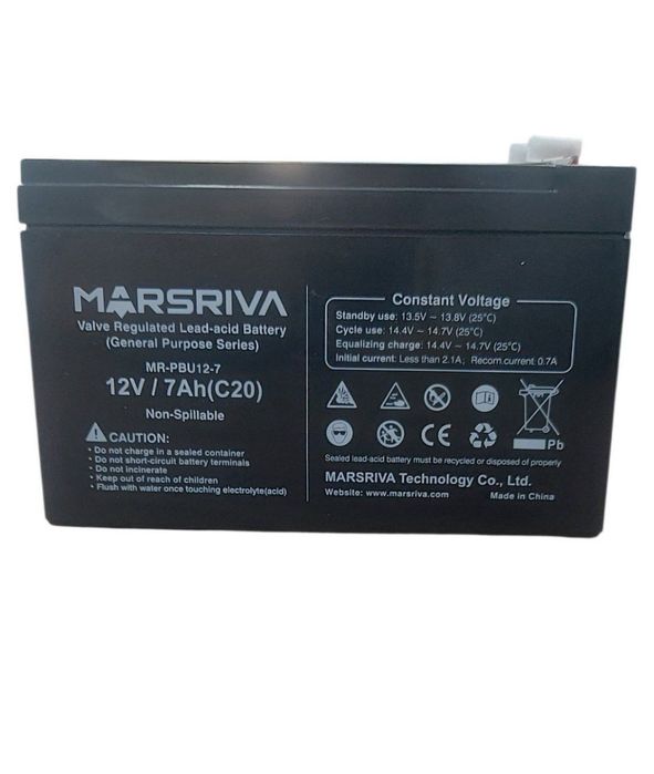 Аккумулятор 12в 7 а MARSRIVA