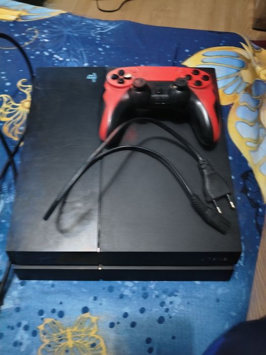 Consola PlayStation 4 PS4 Negru 500GB + WWE 2k25