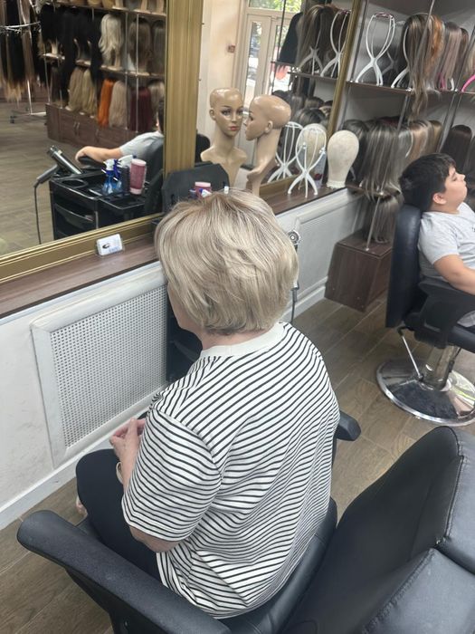 Натуральный волос накладка