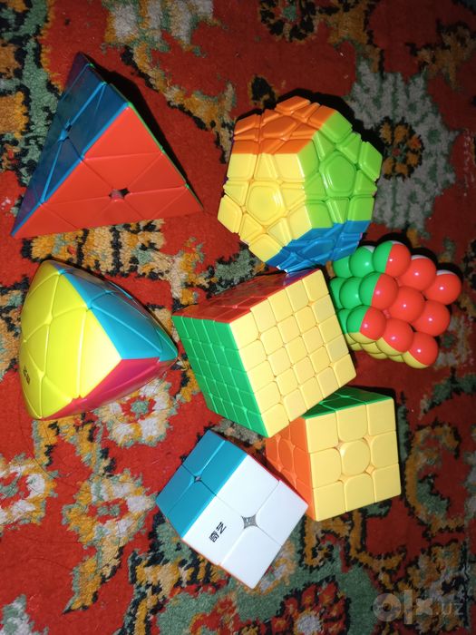 Кубик Рубика, 2х2, 3х3, 5х5, пирамида и ещё необычные