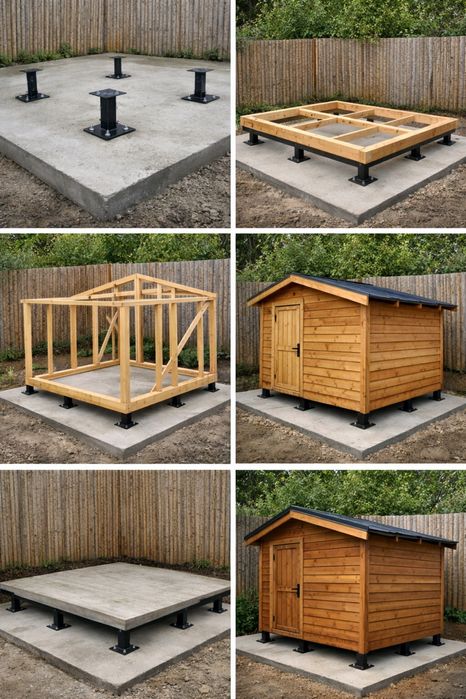 Casute de gradina terase si foisoare cabana tip A la gata de vanzare