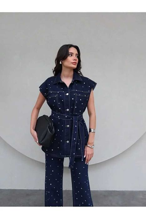 Trendyol сет от панталон и елек с колан