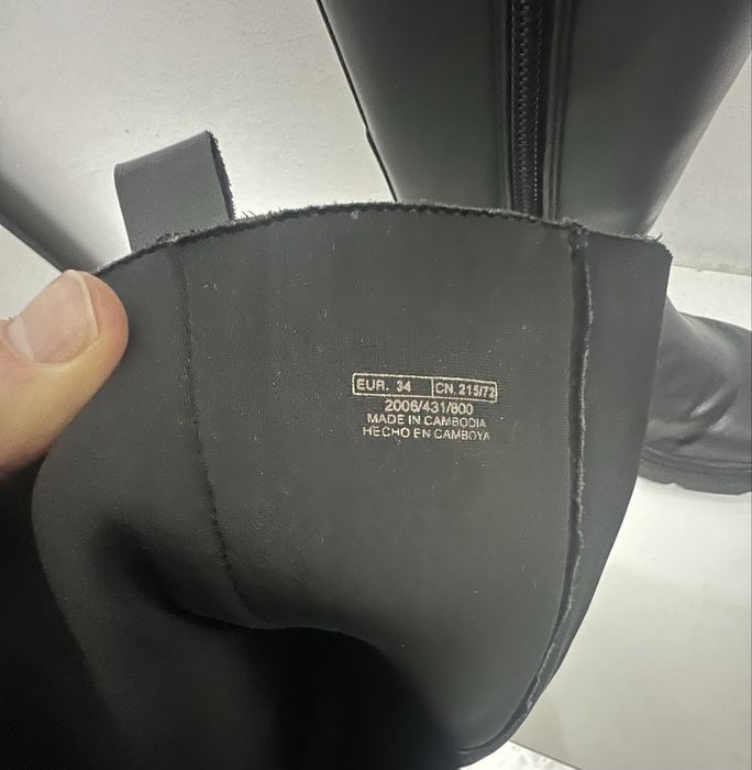 Cizme iarna ZARA marimea 34