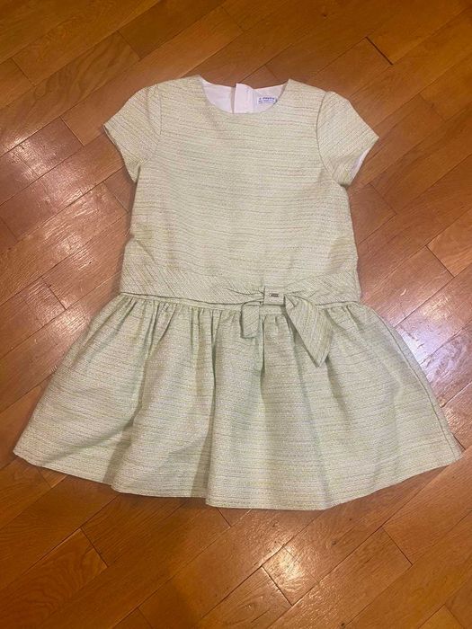 Светло зелена рокля Mayoral