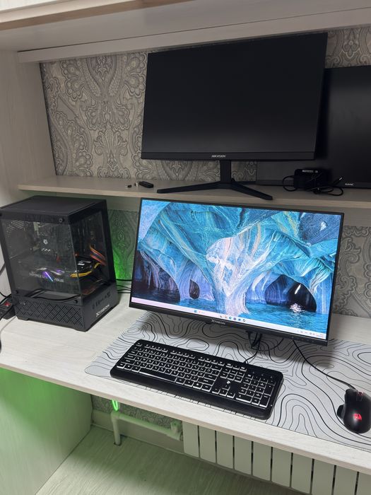 Полный коплект Мощный игровой компьютер 1660super, ryzen 5 1600x 6ram