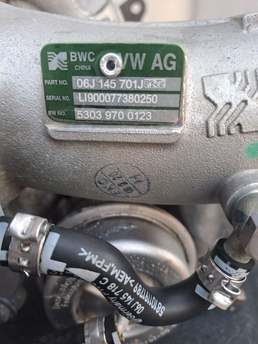 Turbina skoda-superb 2 1.8 tsi