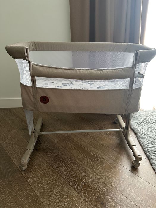 Patut co-sleeper, Lionelo Aurora, 3 in 1, cu leganare