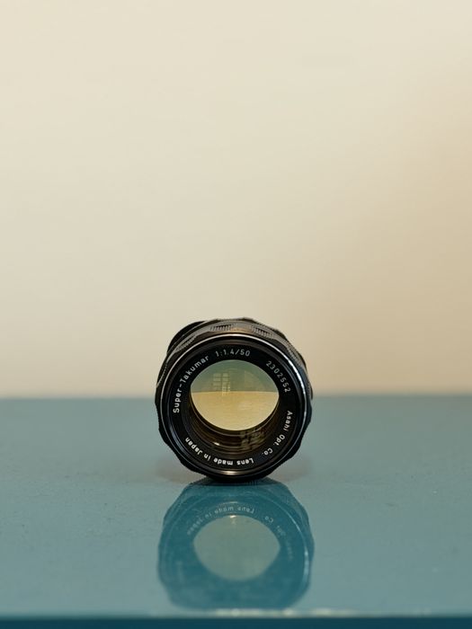 Obiectiv super Takumar 50 mm f1.4 M42