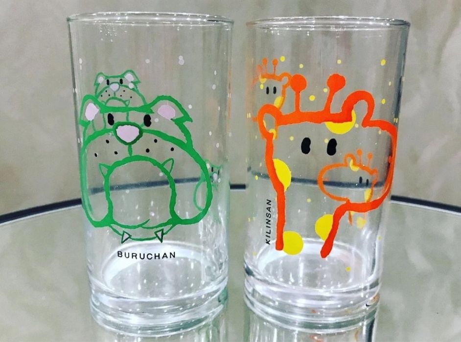 стаканы жираф и будльлог