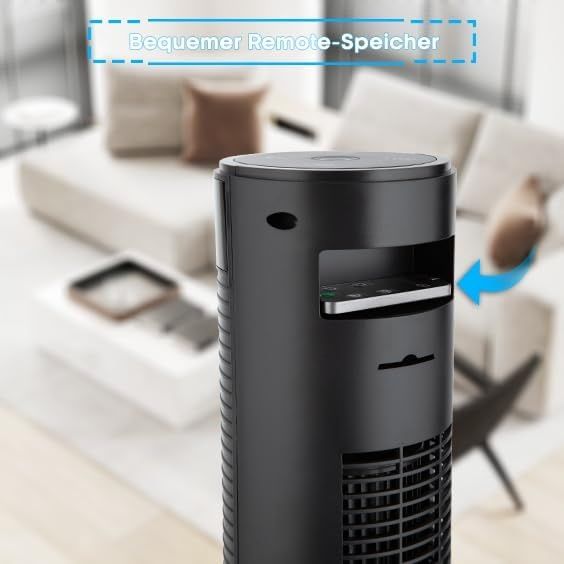 Вентилатор тип кула PureMate 97 см, 45W, Дистанционно управление