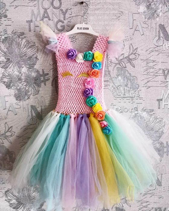 Платье единорожки