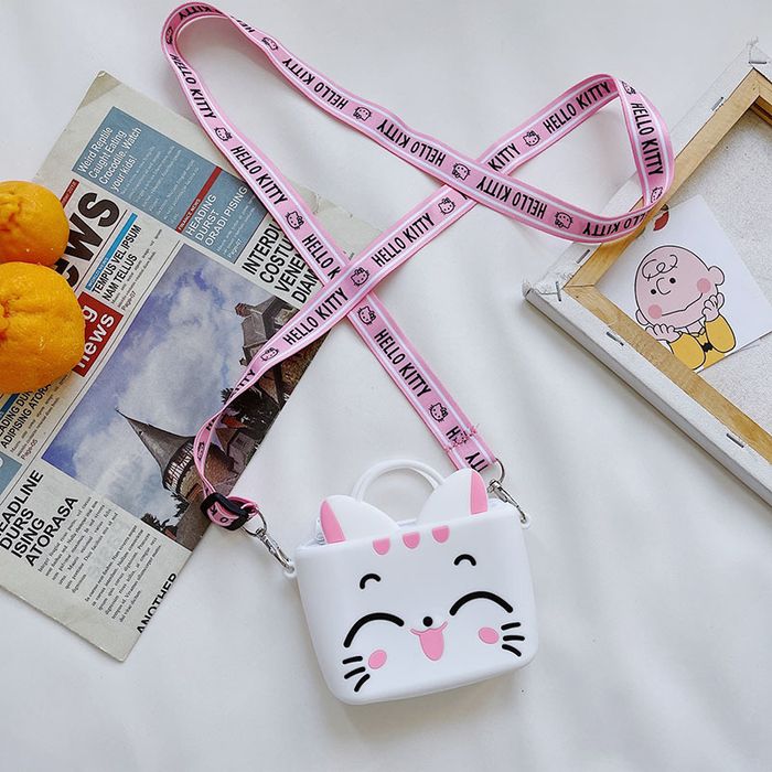 Силиконовая сумка единорог, кошка