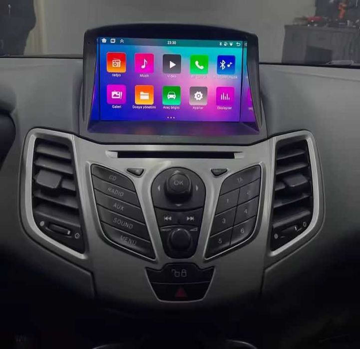 Navigație Android dedicată Ford Fiesta MK6, MK7, 2008-2025