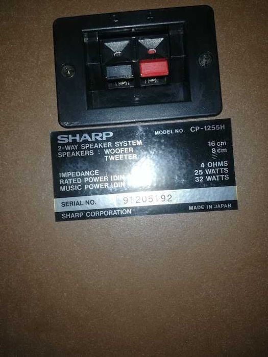 Vand aparat de colectie,radiocasetofon SHARP RS1255,vintage