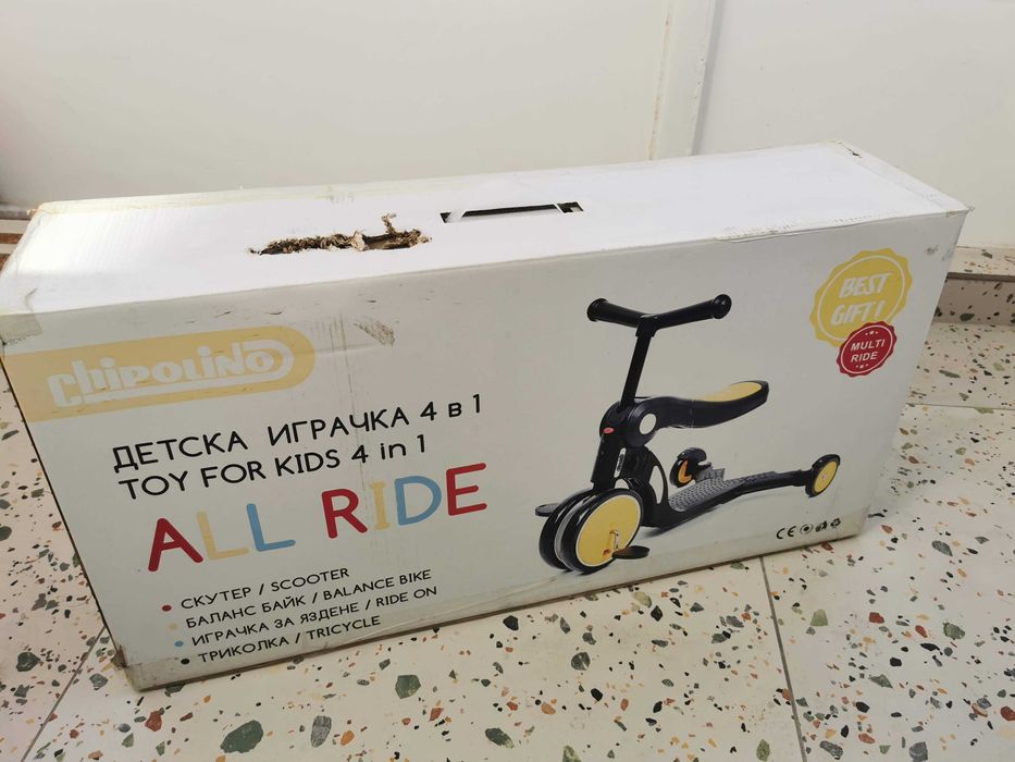 Bicicleta, tricicleta si trotineta Chipolino All Ride 4 in 1